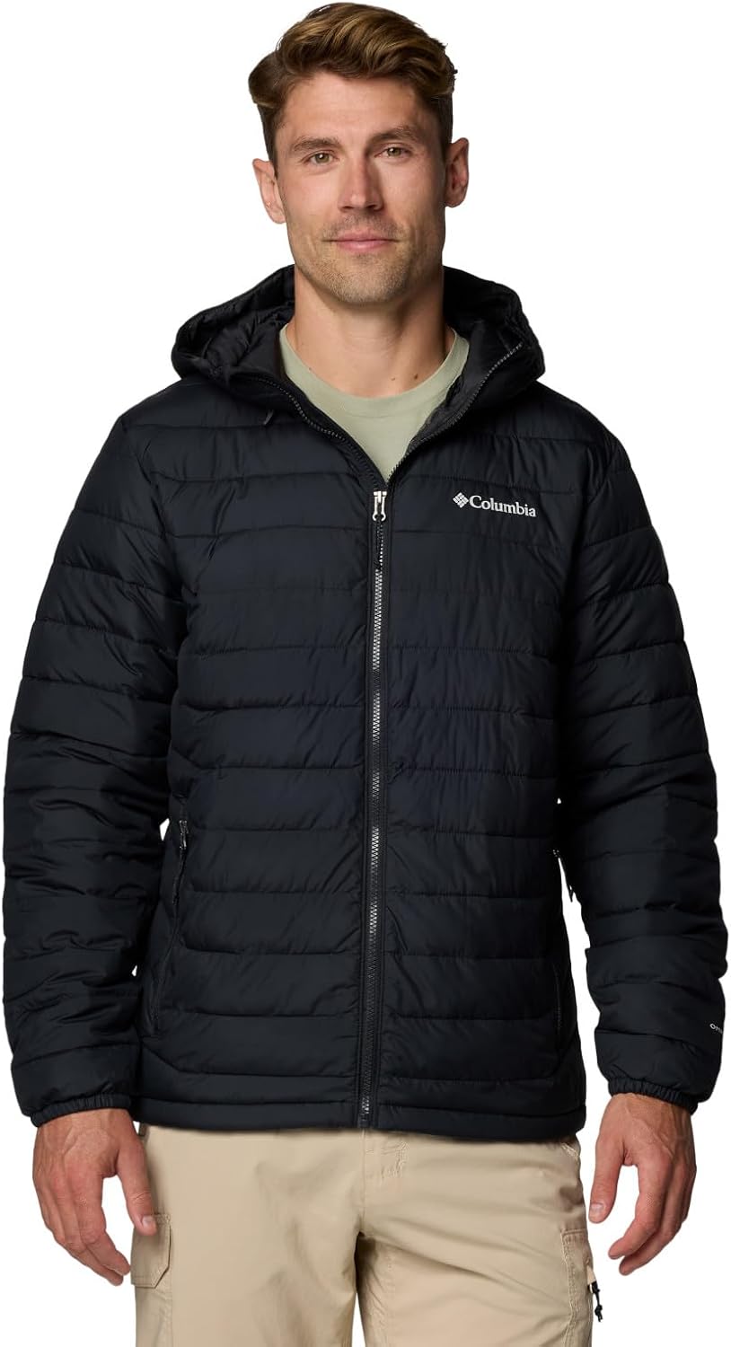 Columbia Men's Powder Lite II Hooded Jacket for Cold Weather