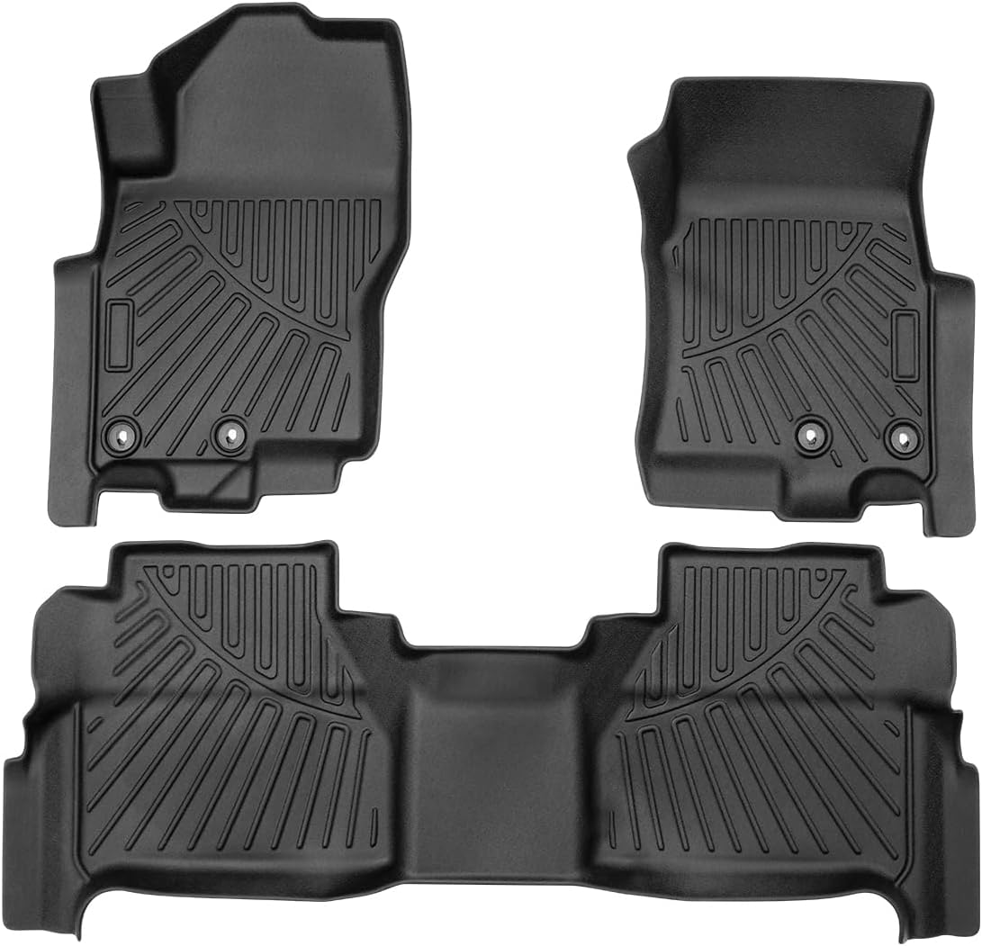 Premium All Weather Floor Mats for Nissan Frontier 2022 2025