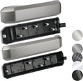 1 Set Interior Inner Door Handle Cover Trim Compatible with 2015-2020