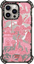 CASETiFY Bounce iPhone 15 Pro Max Case - Cheetah Paradise Pink