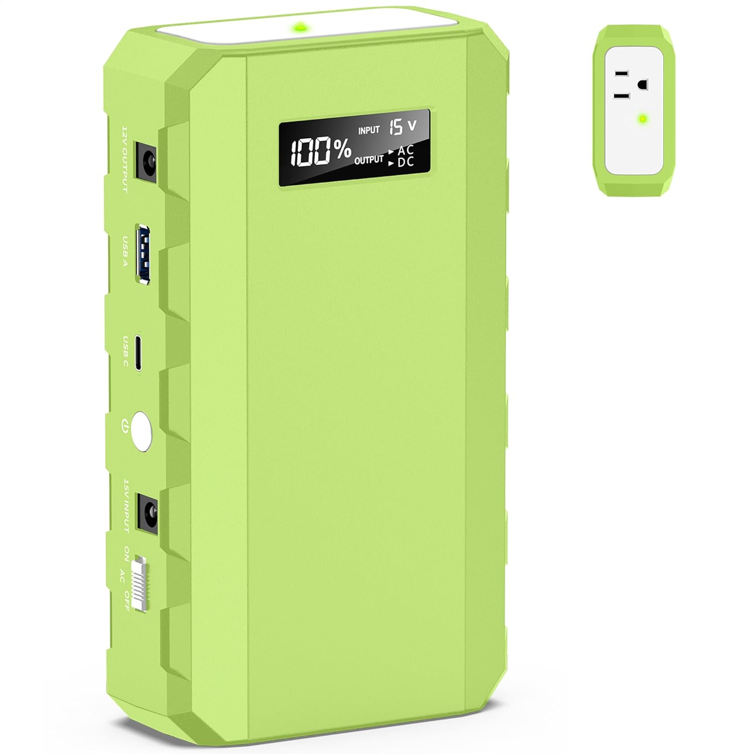 Apowking Portable Power Bank with AC Outlet for Fast Charging