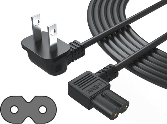 12Ft UL Listed TV Power Cord for Multiple Brands