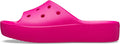 Crocs Women's Classic Marbled Tie-dye Clogs - Platform Slide Comfort