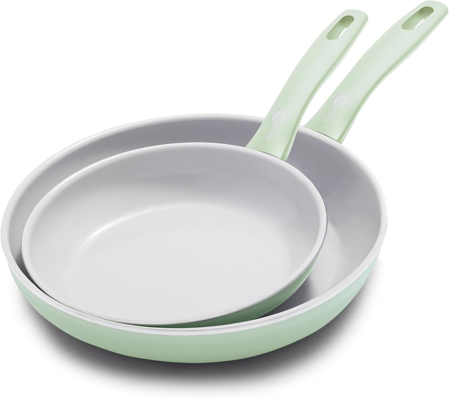 GreenPan Dover 8 & 10 Frying Pan Skillet Set for Versatile Cooking