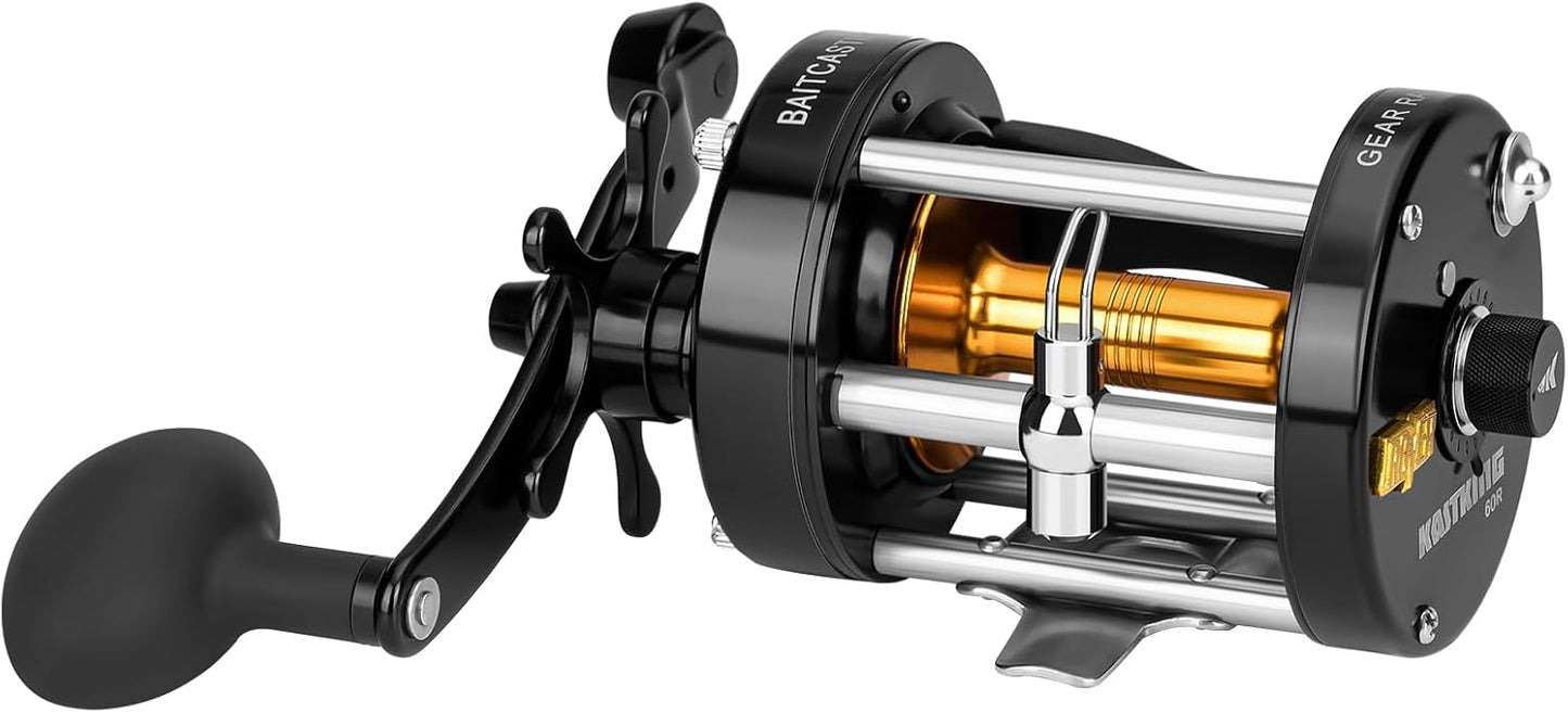 KastKing Rover Round Baitcasting Fishing Reel for All Anglers