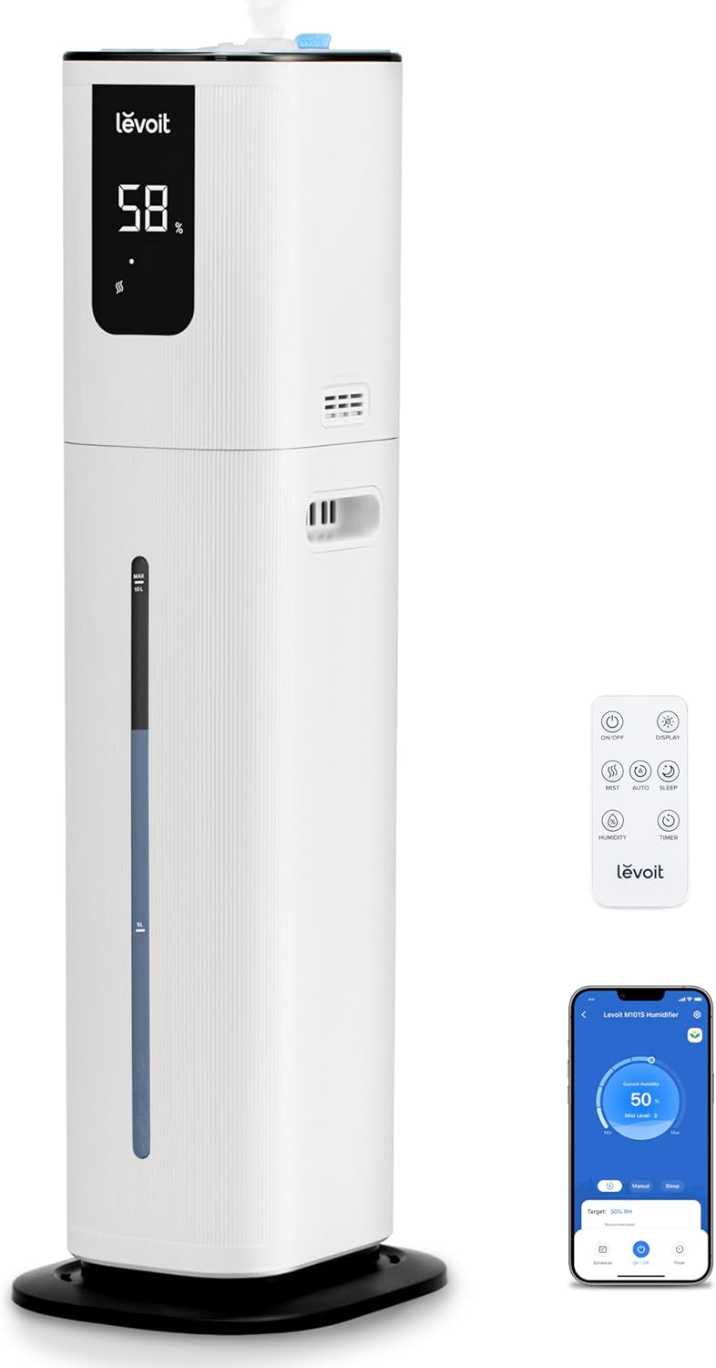 LEVOIT OasisMist 1000S Smart Humidifier for Large Rooms