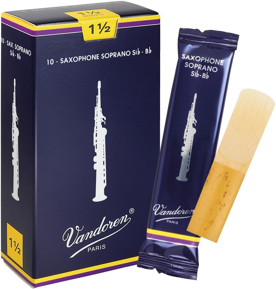 Vandoren SR2015 Soprano Sax Traditional Reeds Strength 1.5 Review