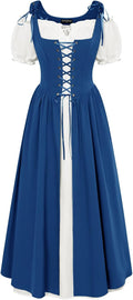 Scarlet Darkness Renaissance Peasant Dress for Women - Comfortable Fit