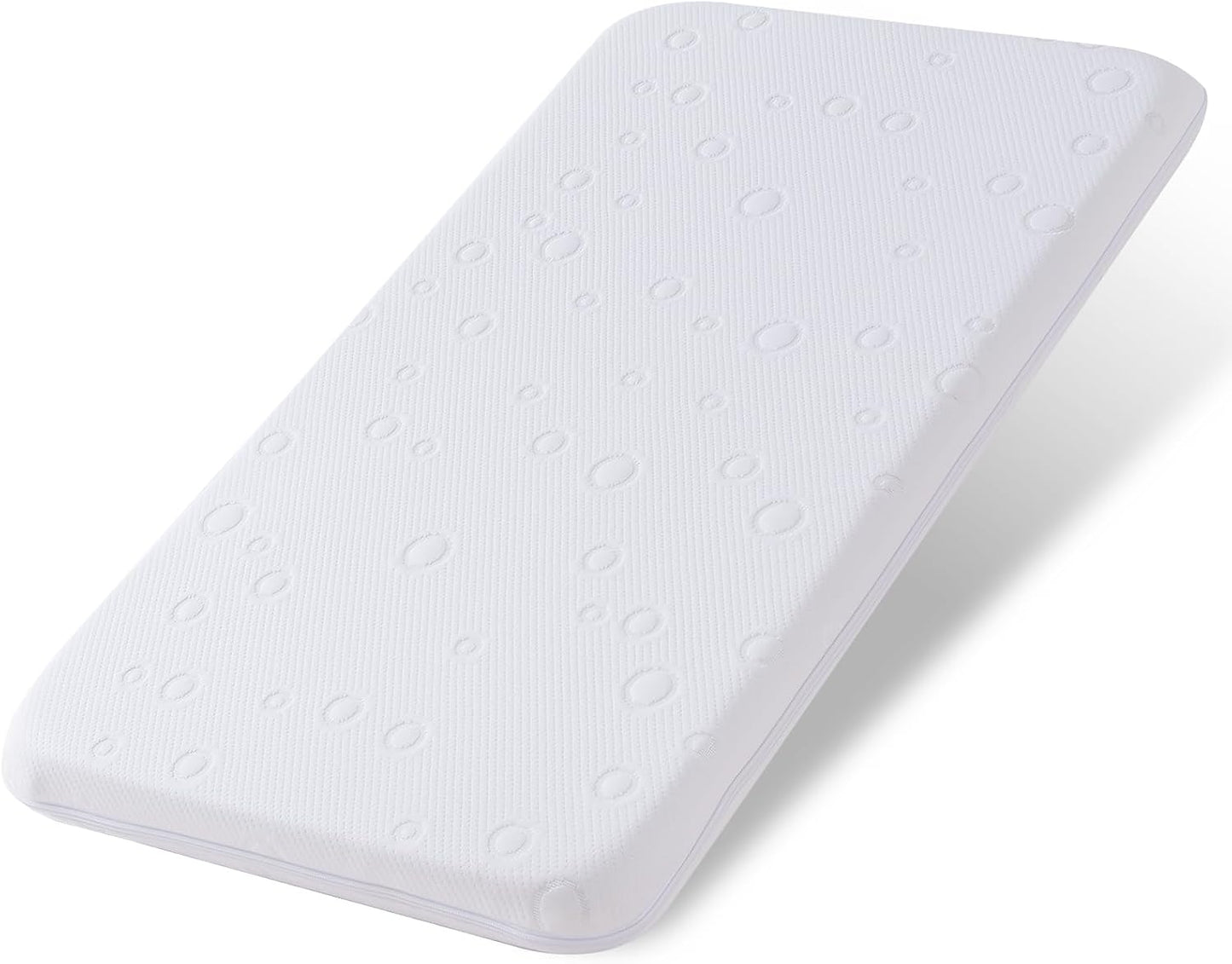 Baby Bassinet Mattress Topper with Dual Sided Gel Memory Foam