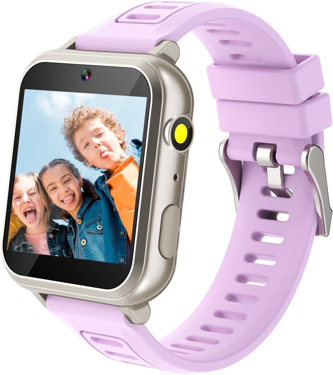 Kids Smart Watches for Girls Age 6-12 with 24 Puzzle Games