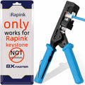 Rapink Speed Keystone Jack Tool for 90 Degree RJ45 Keystone - Time