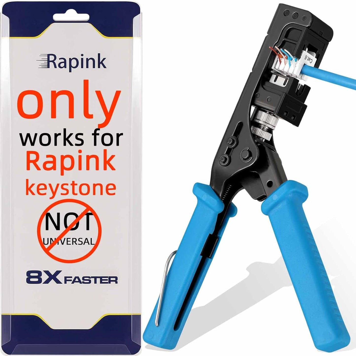 Rapink Speed Keystone Jack Tool for Effortless Ethernet Termination
