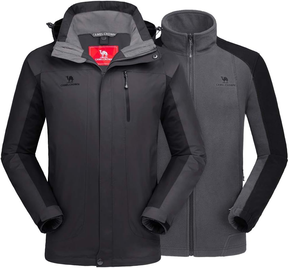 Ultimate Winter Protection: CAMEL CROWN 3-in-1 Ski Jacket