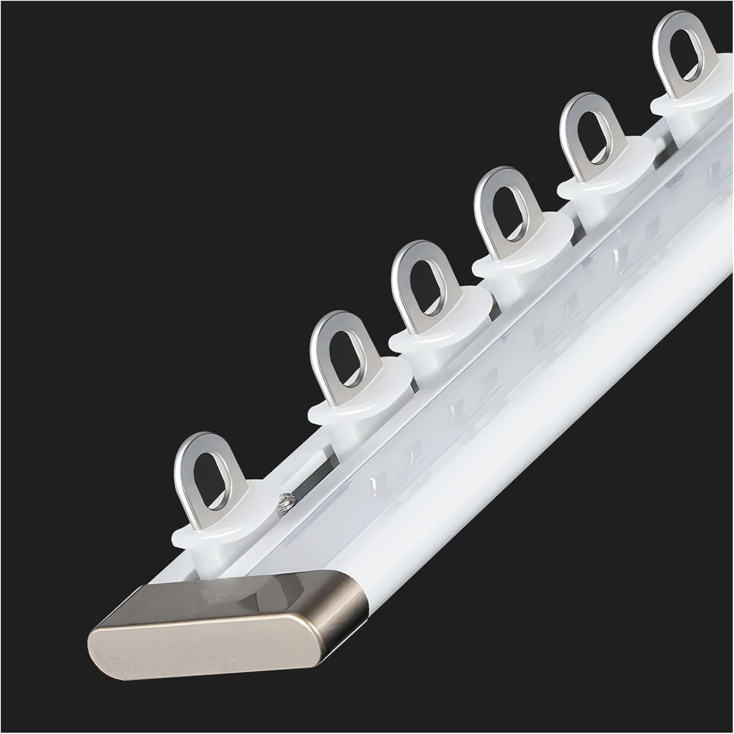 Ultra-Thin Gold Ceiling Curtain Track - Strong & Stylish!