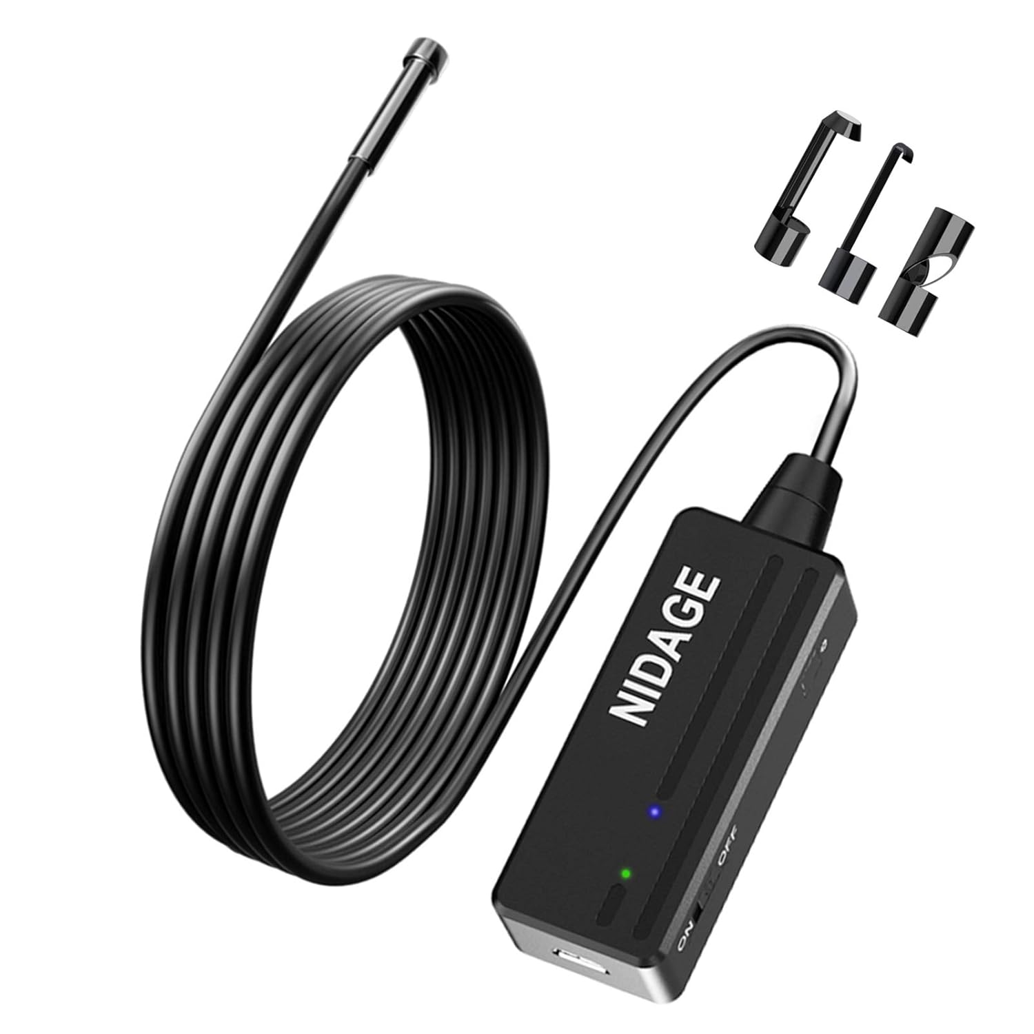 Ultra-Flexible Waterproof WiFi Borescope Camera