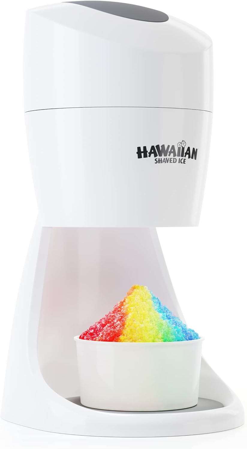 Hawaiian Shaved Ice Machine with Reusable Ice Molds