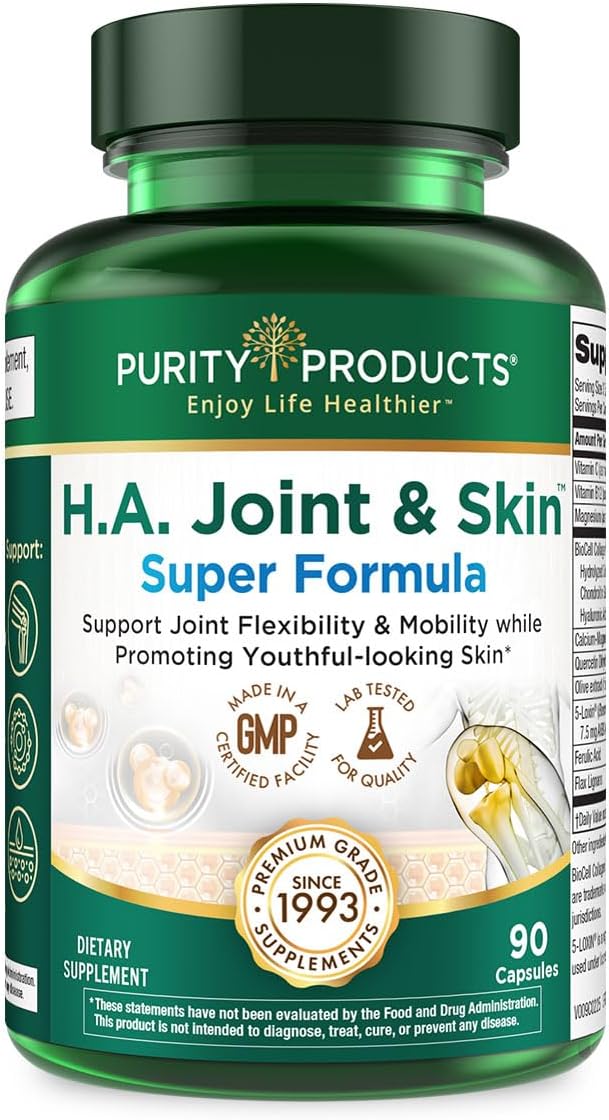 Purity Products H.A. Joint and Skin Super Formula for Flexibility