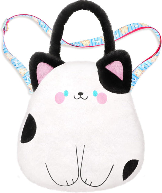 Soft Cat Plush Crossbody Bag for Kids - CatchCute