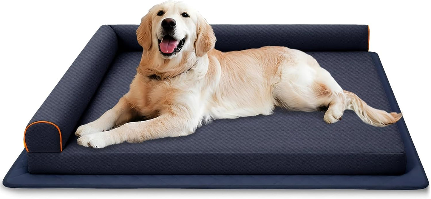 Large Orthopedic Dog Bed with Memory Foam for Ultimate Comfort