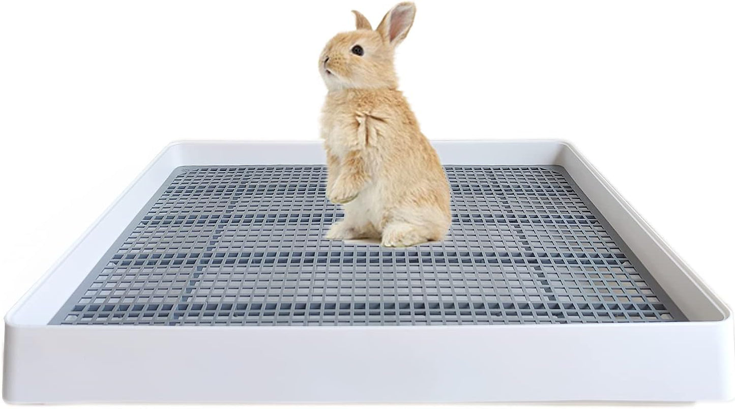 PODOO Rabbit Large Litter Box for Guinea Pig Training Pan