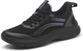 Non Slip Work Shoes for Women - Comfortable Lightweight Sneakers Care