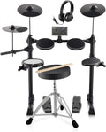 VEVOR Electric Drum Set - Quiet Mesh Snare Electronic Kit