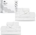 Mayfair Linen 100% Egyptian Cotton 2 Pack Queen Sheet Set - Luxury 500