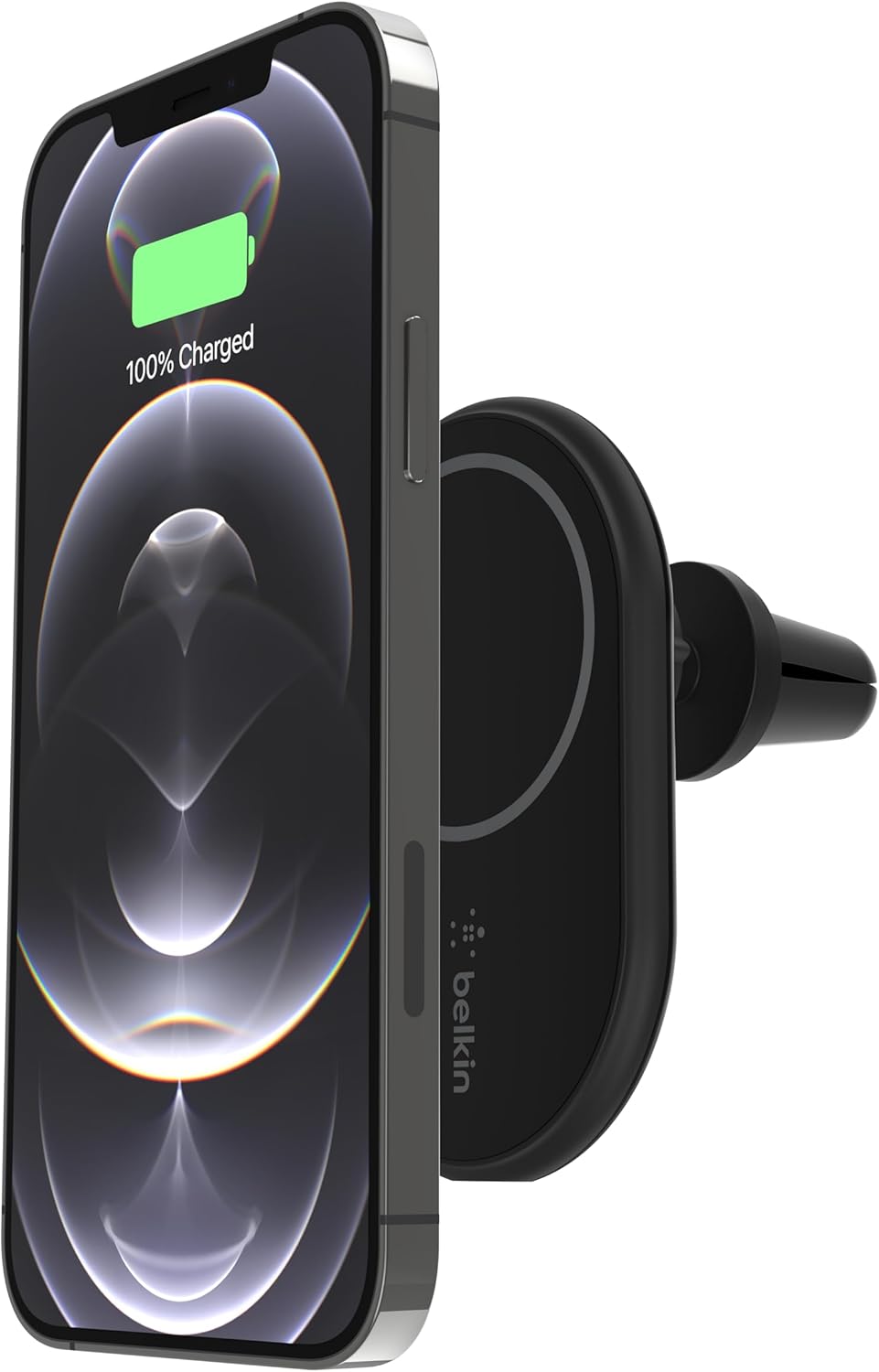 Belkin MagSafe-Compatible Magnetic Wireless Car Charger 10W