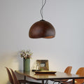 40cm Wabi Sabi Pendant Light for Dining Room - Retro Bird Nest Lamp
