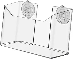 Suction Cup Brochure Holder for 6 Inch Wide Printed Materials