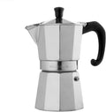 Stovetop Espresso Maker Moka Pot 6 Cup - Classic Aluminum Brew