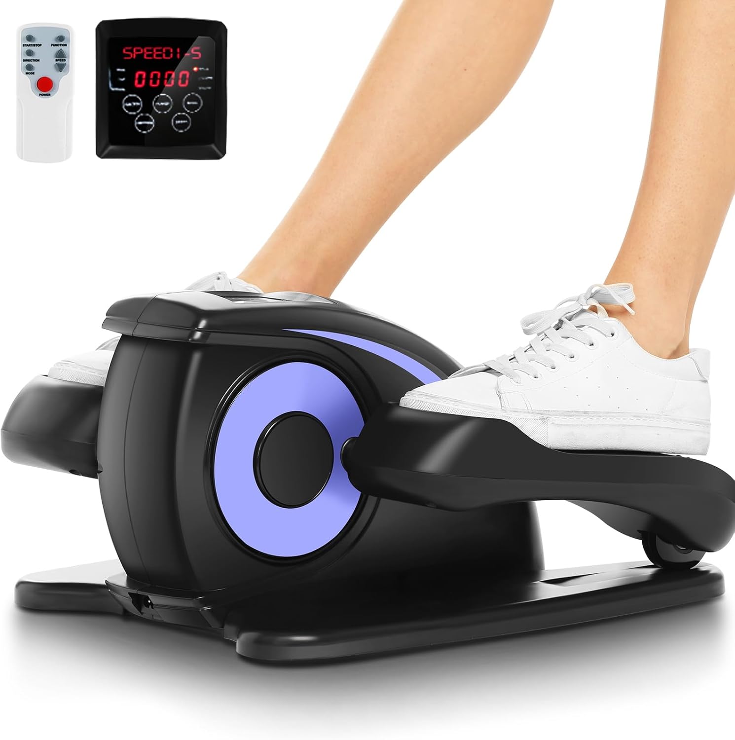ANCHEER Quiet Pedal Exerciser - Low-Impact Leg Workout 