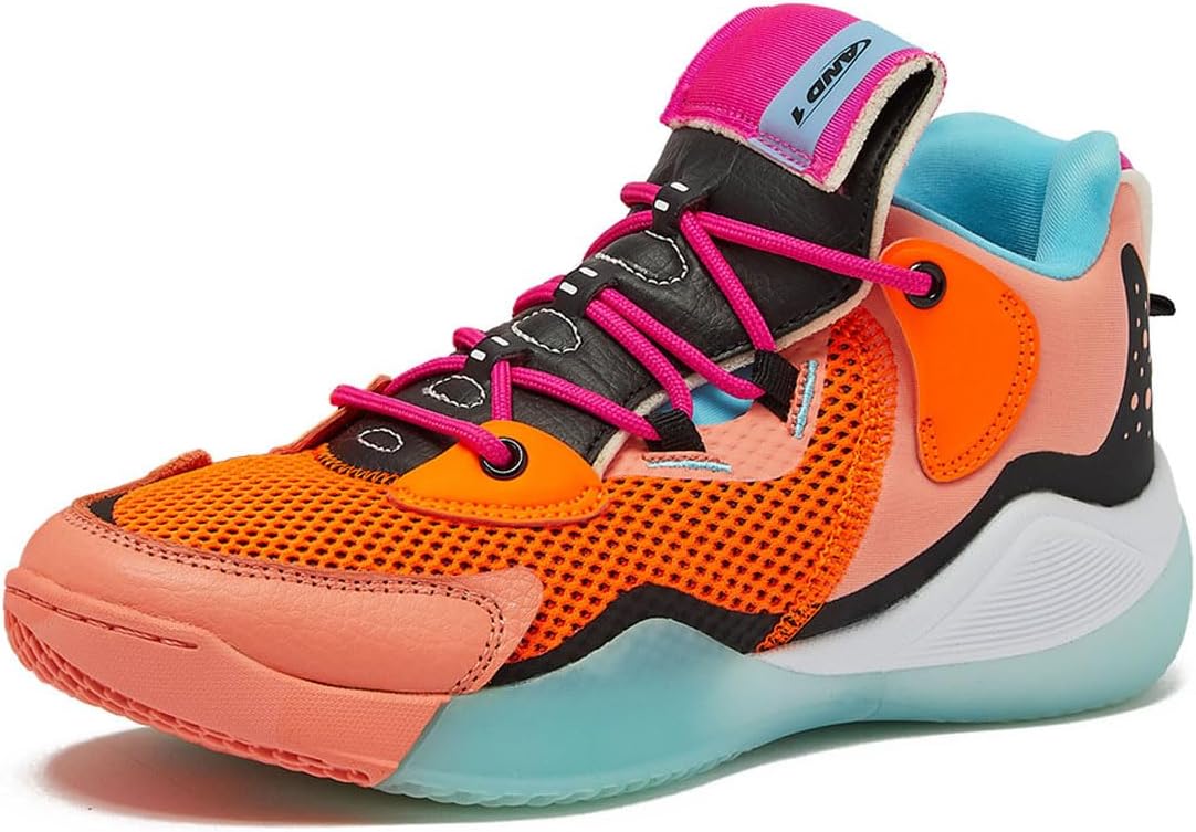 AND1 Kids Basketball Shoes for Boys and Girls - High Top Sneakers