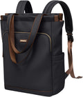 Convertible Laptop Backpack Tote for Women - Organized