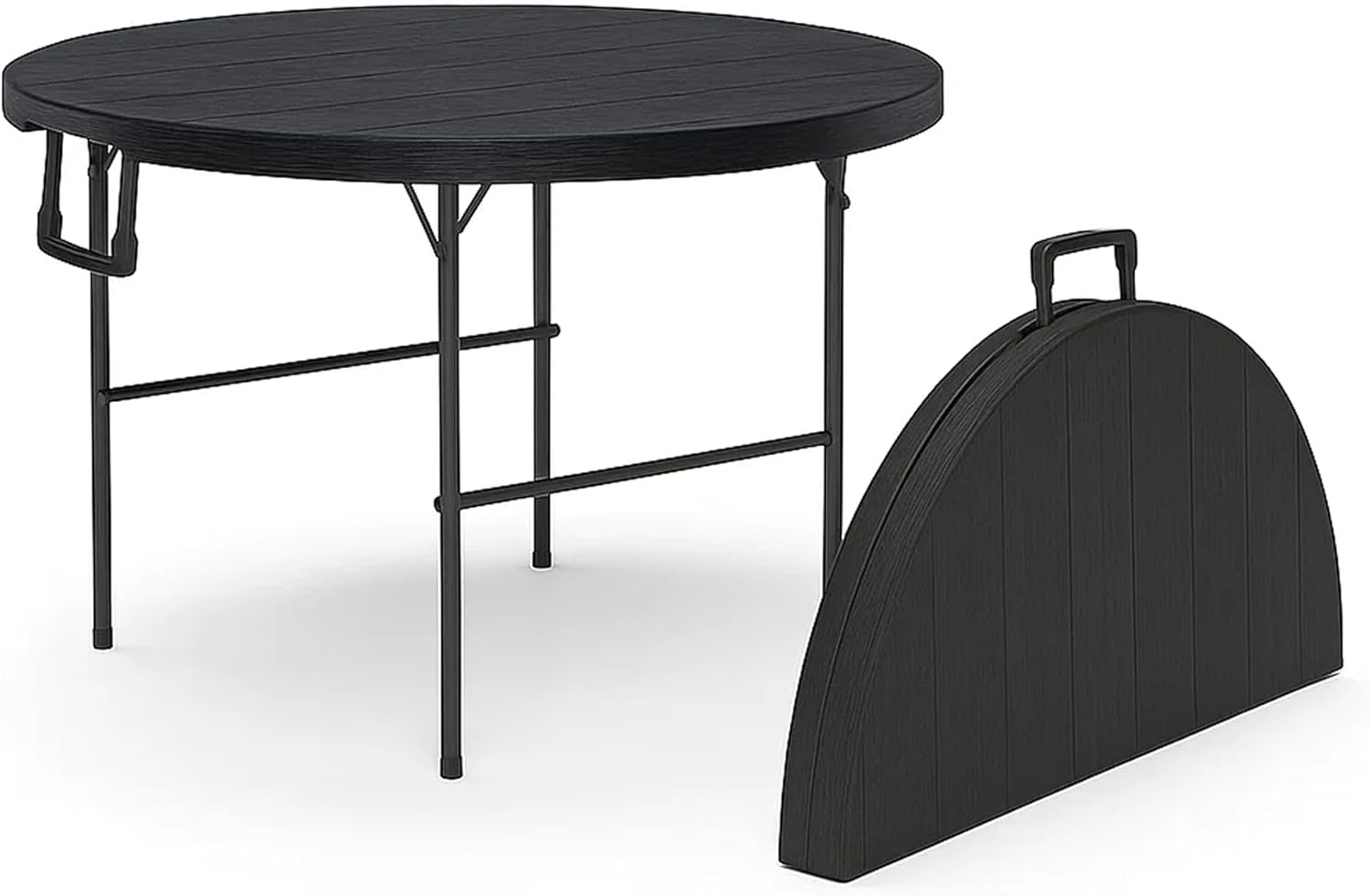 3.5 Feet Circular Round Foldable Table by Our Modern Space