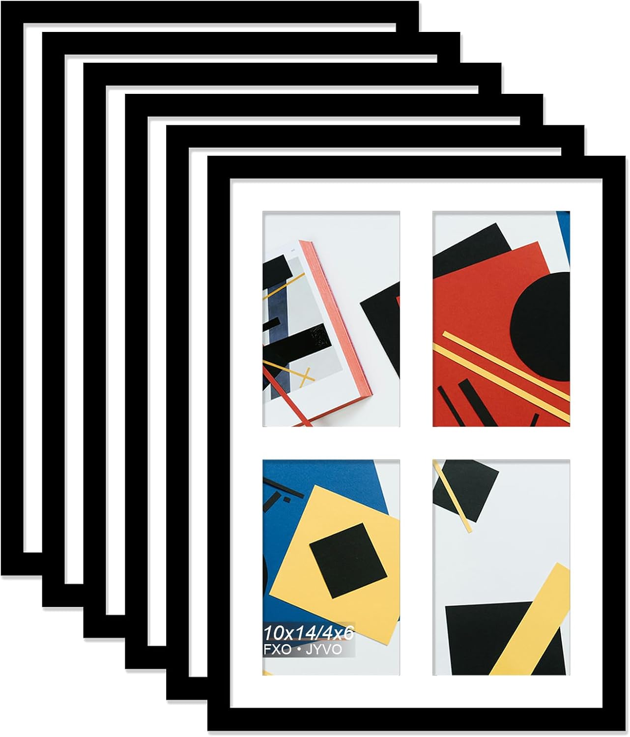 4x6 Picture Frame Collage Set of 6 for Stunning Displays