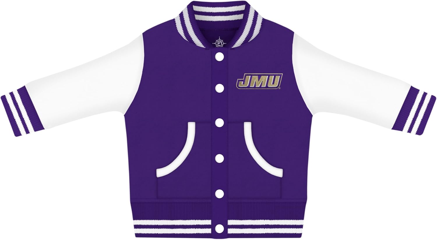 Creative Knitwear College Baby Varsity Jacket for Little Fans