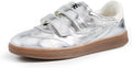 Sam Edelman Women's Talia Sneaker - Velcro Double-Strap Street Shoe
