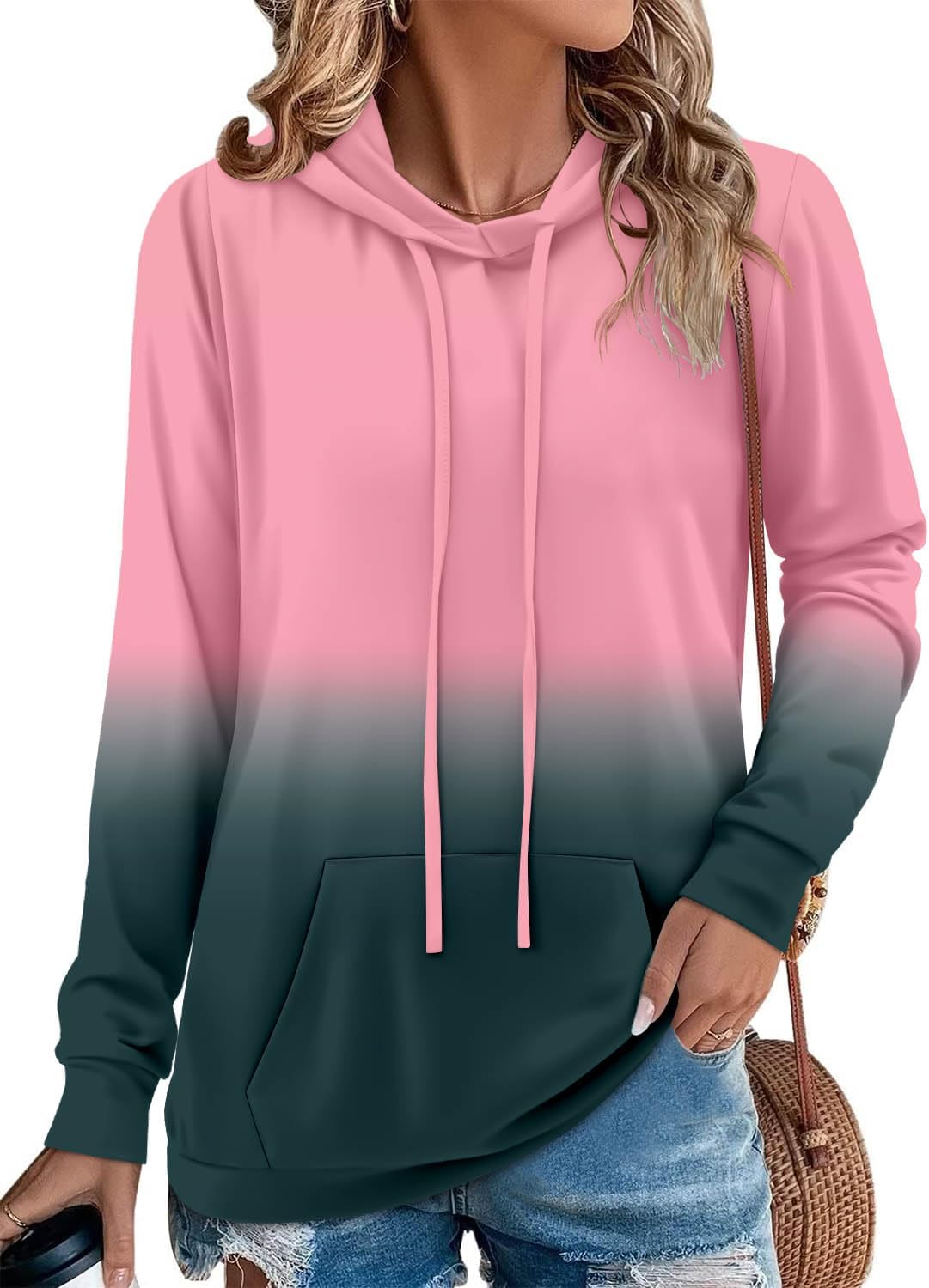 Angerella Camo Leopard Print Hoodies for Women - Stylish Comfort