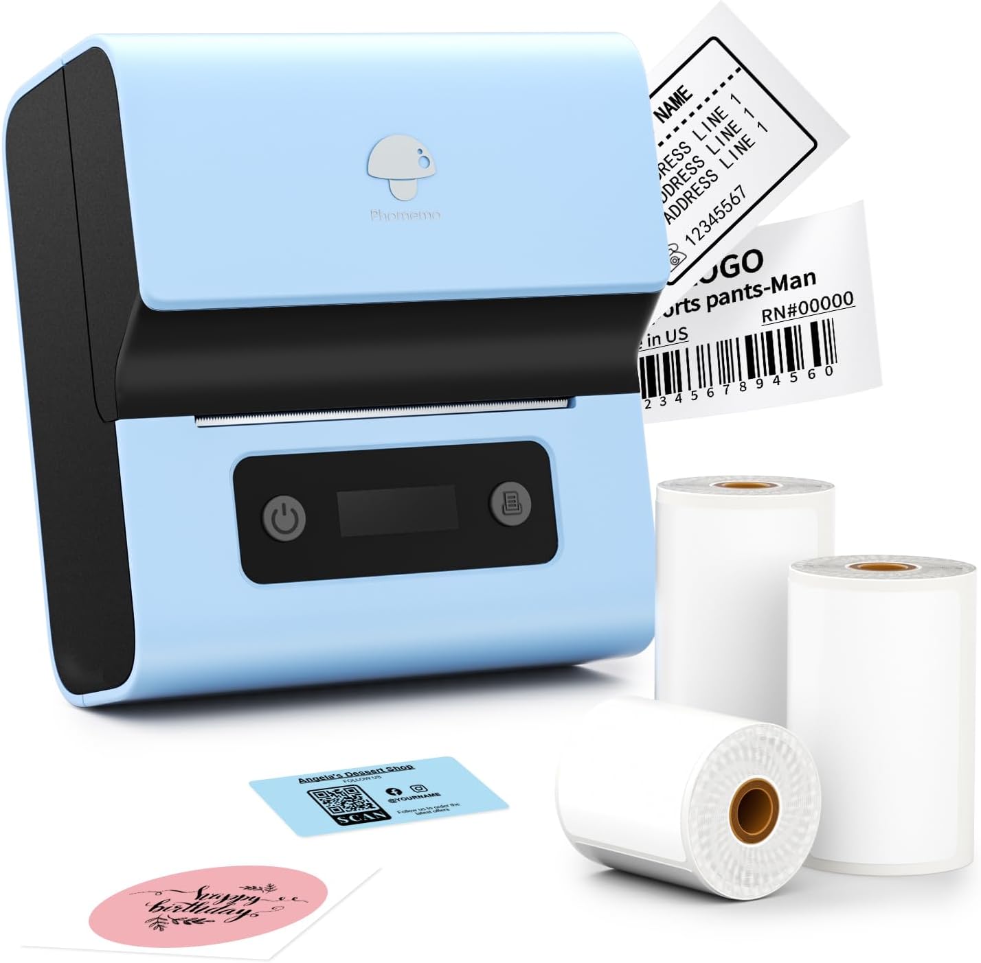 Phomemo Bluetooth Label Maker - Easy Printing!