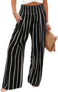 Angerella Womens High Waisted Palazzo Pants - Comfortable Wide Leg on