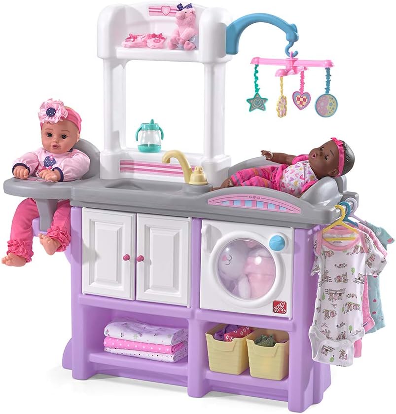 Step2 Love & Care Deluxe Baby Doll Nursery Playset for Kids