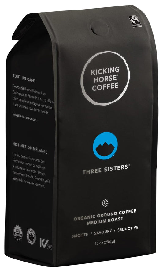 Organic Fairtrade Medium Roast Coffee 10 oz - Kicking Horse