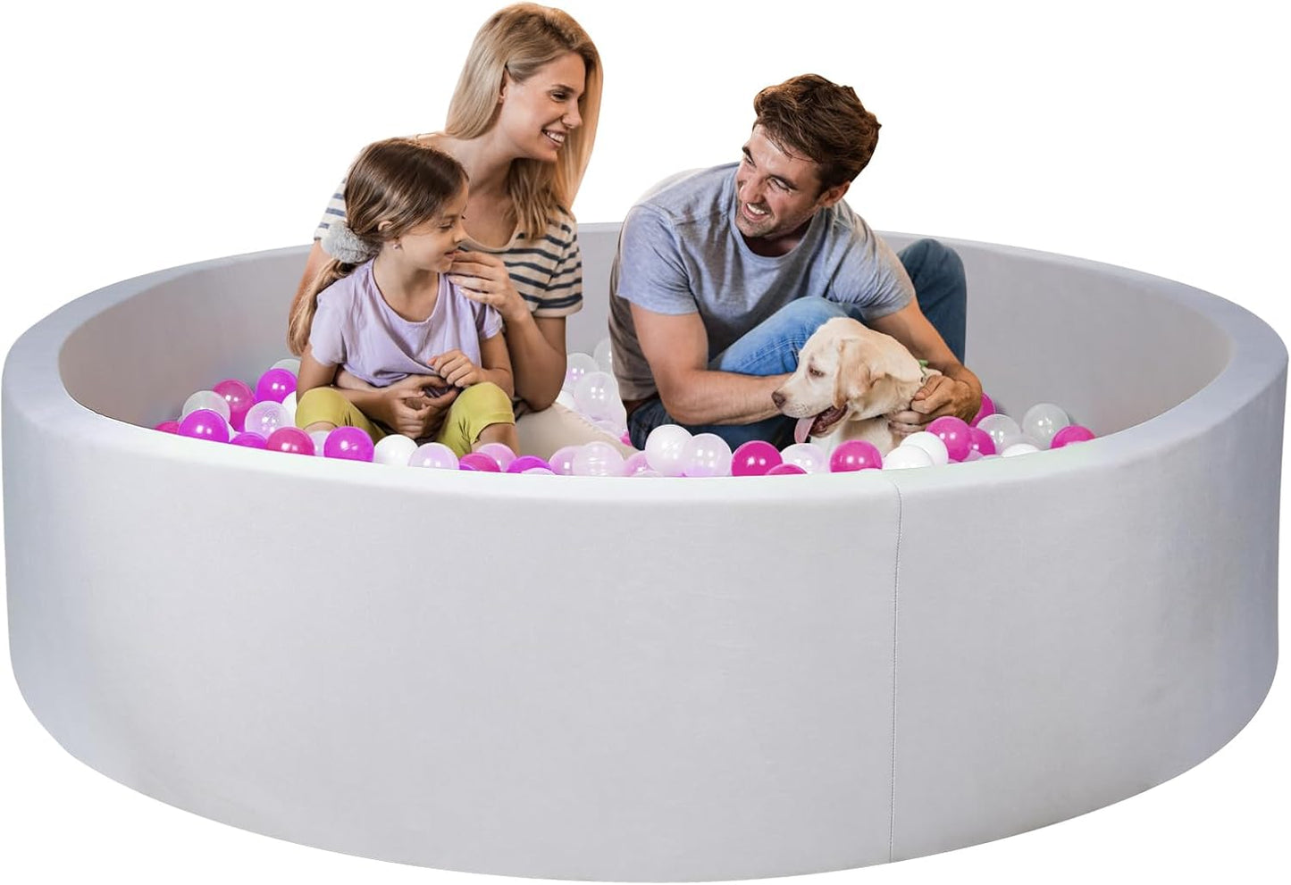 Foam Ball Pit for Kids - Safe and Fun Play Area for Children