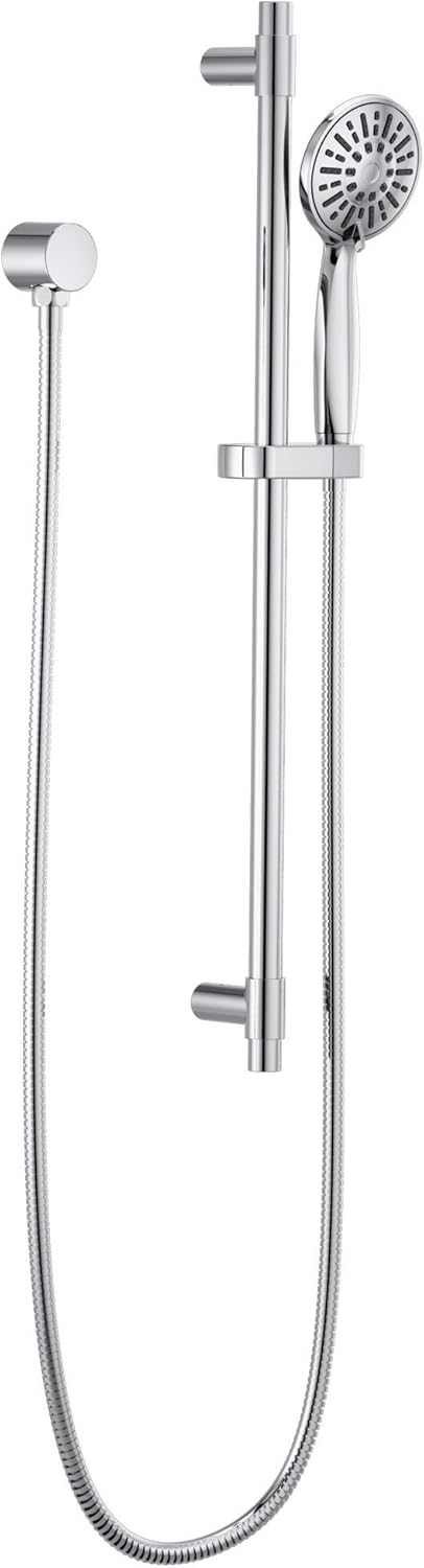 Delta Faucet Slide Bar Hand Held Shower with Powerful Spray