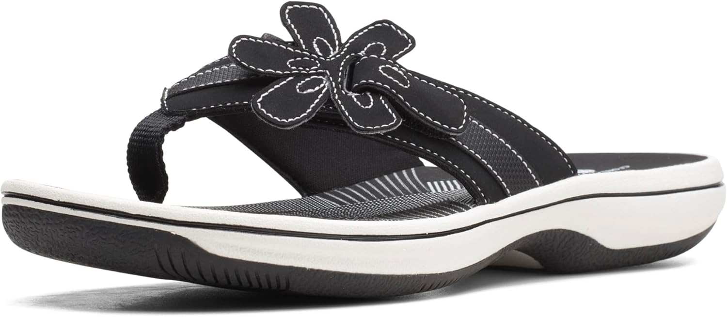 Clarks Women's Brinkley Flora Cloudsteppers Flip-Flops Review
