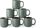 AmorArc 14oz Coffee Mugs Set of 6 - Durable Ceramic Mugs with Large