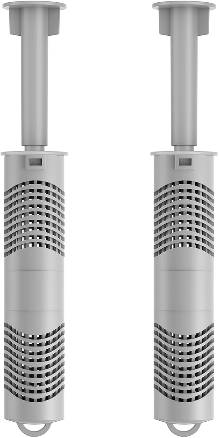 2 Gray Spa Mineral Silver Ion Cartridge Sticks for Hot Tubs