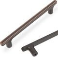 COTYKILEY 6-1/4 in Oil Rubbed Bronze Cabinet Handles - 10 Pack