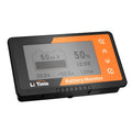 LiTime 500A Battery Monitor with Shunt - Clear Capacity & Alarm
